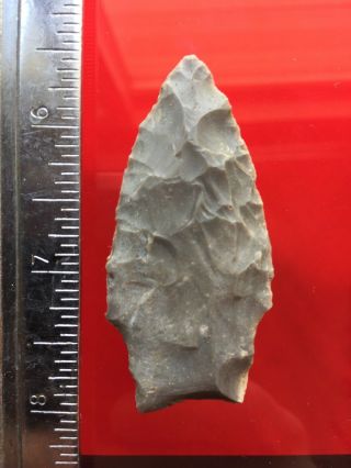 Authentic Indian Artifacts Arrowheads Hornstone 2 5/8 Found Virginia Va