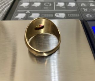 HARLEY DAVIDSON GOLD 10K Ring Solid 8.  3g 3