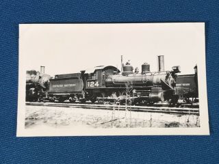 Antique Tidewater Southern Railway Railroad Locomotive No.  124 Photo California