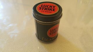 Lucky Strike Cigarettes Tin Box Matches.