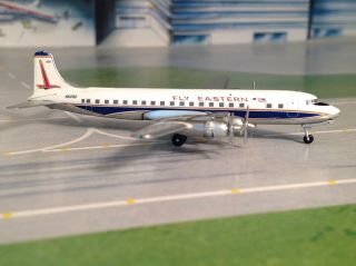 Fly Eastern Airlines Dc - 7 N828d 1/400 Scale Airplane Model Aeroclassics