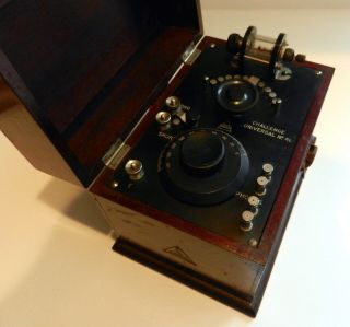 Crystal Set Wireless Galena Cats Whisker Radio Receiver " Marconi Era " 1920s