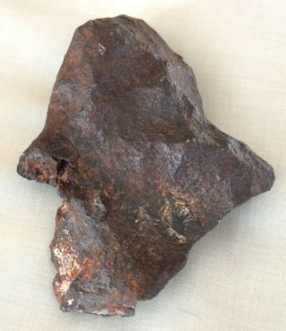 Canyon Diablo iron meteorite (IAB),  544 g. ,  G.  Huss H37.  793,  regmaglypts 4