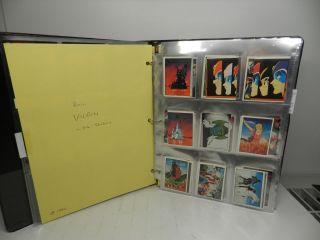 Complete Vintage 1984 Panini Voltron Defender Of The Universe Album Sticker Set