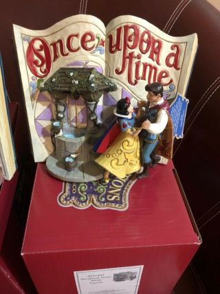 Disney Jim Shore Snow White Storybook Story Book 4031481 Retired Nrfb