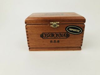 Arturo Fuente Flor Fina Natural Treasure Chest Cigar Box 8 - 58 Vintage