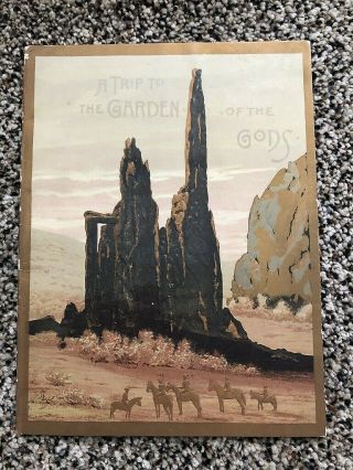 1887 Trip To Garden Of The Gods Colorado - True Story Of 3 Women