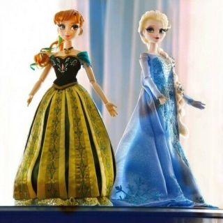 Disney Store FROZEN Snow Queen ELSA 17” Doll Limited Edition 2500 10