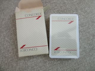 Vintage Concorde Playing Cards,  British Airways Ba