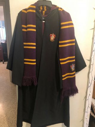 Official Universal Studios Harry Potter Gryffindor Robe Cloak - Xxs Worn Once