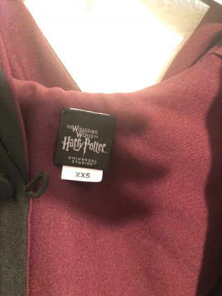 Official Universal Studios HARRY POTTER Gryffindor Robe Cloak - XXS Worn Once 4