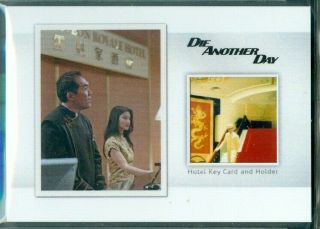 James Bond Archives 2017 (mr 10) Rubyeon Royale Hotel Key Relic Card [68/91]