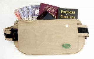 Hajj Safe Anti - theft Hajj Umrah Travel Waist Bag Ihram Belt Pilgramage Bag 4