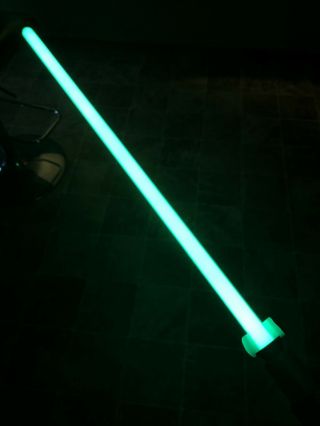 Star Wars Yoda Master Replicas Force Fx Lightsaber Green 2007,  Read