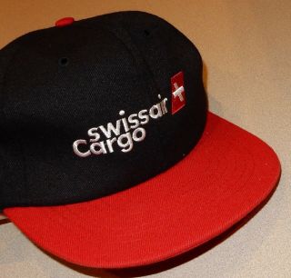 Swissair Cargo Cap Hat Airlines Swiss Airplane Collectible