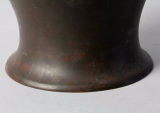 art deco signed Bronze Vase U30 7