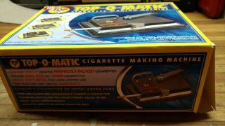 Top O Matic Cigarette Rolling Machine FROM USA 2