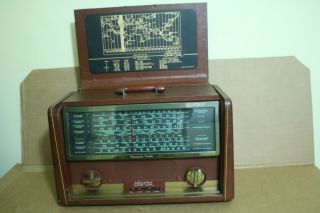 Vintage The Hallicrafters Tw - 2000 World - Wide Tube Shortwave Radio Receiver Rare