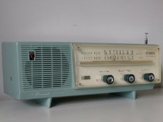 AWESOME BLUE 1960 SANYO 7S - 23 MW,  SW SHORTWAVE MANTEL 7 - TRANSISTOR RADIO A1 3
