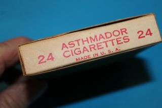 Dr.  R.  Schiffmann ' s ASTHMADOR CIGARETTES w/24 Cigarettes.  1920 ' s - - - 30 ' s 5