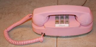 Western Electric Pink Princess Telephone - Lights Up - Plug - n - Play Ready 3