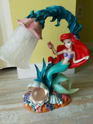 Disney Ariel Little Mermaid Sea Flower Serenade Lamp 