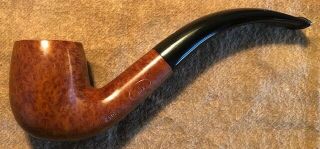Dunhill 4102 Root Briar Pipe Group 4,  Bent Billiard