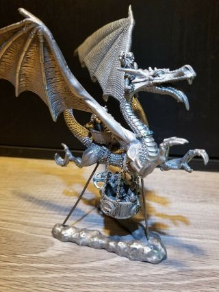 Ral Partha Pewter Battle Dragon (ultra Rare)