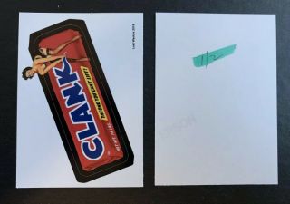 2019 Wacky Packages Variations 7th 8th 9th Series Proof Sticker Clank
