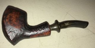 Vintage Royal Danish Estate Tobacco Pipe Denmark 901 Briar Rustic Smoking