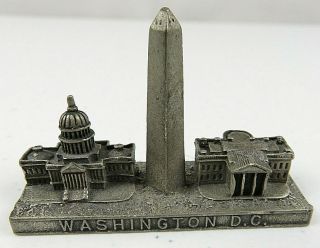 Miniature Figurine Washington Monument National Capitol Columns The White House