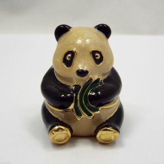 Estee Lauder Solid Perfume Compact Sitting " Panda " Perfume