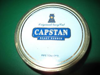 Capstan Navy Cut Tobacco C.  2013 Denmark 1.  75 Oz.  Tin