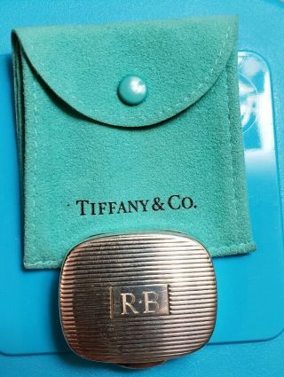 Tiffany & Company 925 Sterling Silver Pill Box