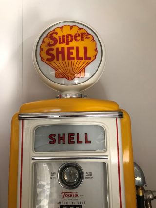 Authentic Tokheim 39 Shell Gas Pump from 1938 - 1958 3