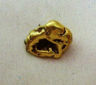 9.  524 Gram Gold Nugget From Hughes River Virginia Ex: Mendel Peterson 2