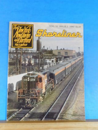 Nynh&h Shoreliner Nynh&h Vol 11 1 1980 Newron Ct Ct Company Eastern Lines