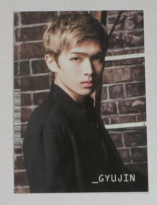 Up10tion Gyujin Id Japan Ver.  Official Photo Card