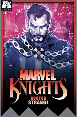 Dr Strange Marvel Collect By Topps - Digital Marvel Knights 1st Printing