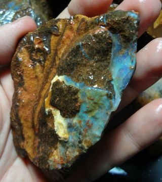 Natural Boulder Opal Rough Parcel From Winton 2.  15 KG Total Lapidary Hobby 3