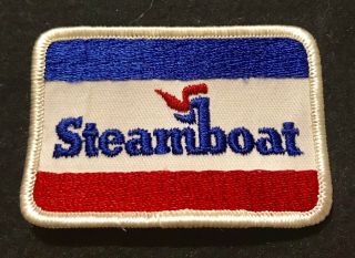 Steamboat Vintage Skiing Ski Patch Crest Colorado Resort Souvenir Travel
