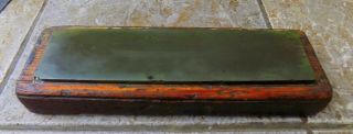 Fabulously Smooth Boxed Charnley Forest Shapening Stone Oilstone Razor Hone