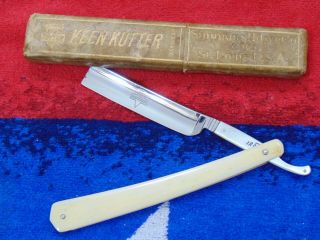 Vintage Keen Kutter Simmons Straight Razor Matching Box Exc.  Cond K 1287 Germany