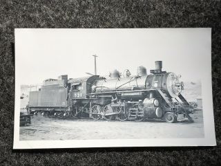 Union Pacific Railroad Engine Locomotive No.  529 Antique Photo