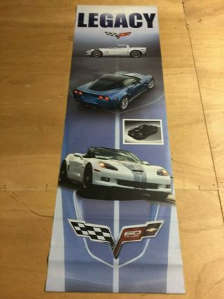 C6 Corvette Legacy Banner From National Corvette Museum