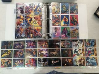 1994 Fleer Ultra X - Men Complete Set W/5 Subsets