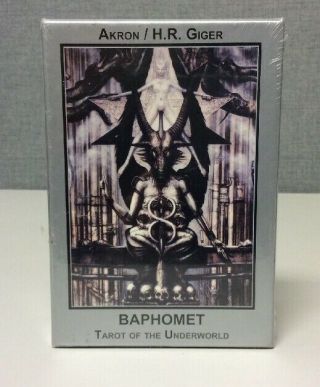 Baphomet Tarot Of The Underworld - H.  R.  Ginger - Akron Edition -