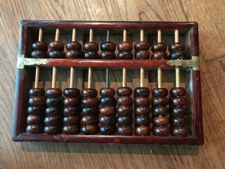 Lotus Flower Brand Abacus 63 bead 9 row Made in the People ' s Republic of China 3