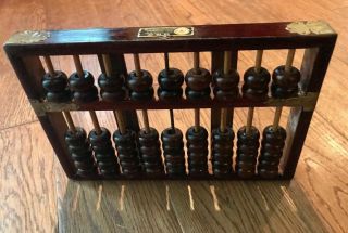 Lotus Flower Brand Abacus 63 bead 9 row Made in the People ' s Republic of China 5