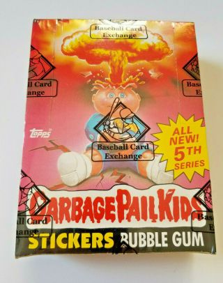 1986 Garbage Pail Kids 5th Series (os5) - 48 Packs Bbce